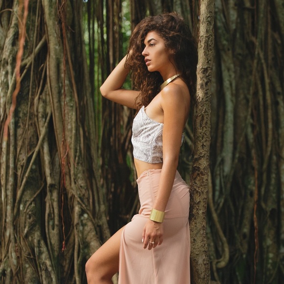 Tribal Print Bralette Top - Picture 5 of 7